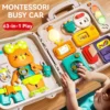 Baby Sensory Busy Board: Multifunctional Travel Educational Toys for Kids