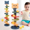 Educational Toys: Montessori Rolling Ball Tower for Babies