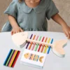 Color Matching Montessori Toy: Educational Toys for Hand-Eye Coordination