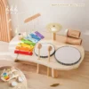 Baby Music Table: Drum and Piano Educational Toys for Early Learning