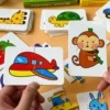 32 Pack Montessori Matching Cards: Educational Toys for Toddler Learning