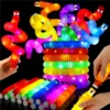 Educational Toys: 6pcs LED Sensory Pop Tubes for Toddlers.