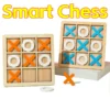 Educational Toys: Montessori Mini Chess Interaction Puzzle for Early Learning.