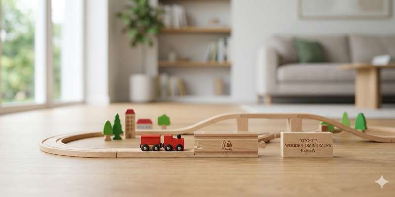 Totority Wooden Train Tracks Review