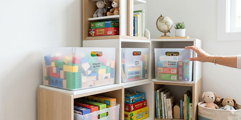 How to Organize Kids Toys in a Small Room