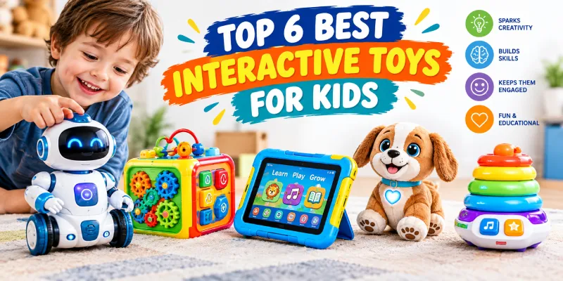 Top 6 Best Interactive Toys for Kids in 2026