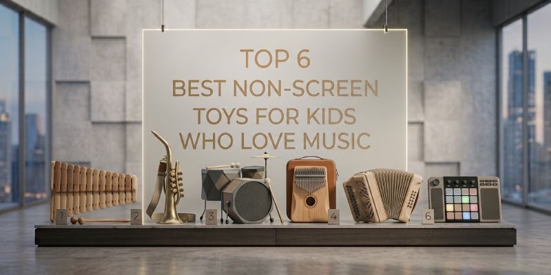 Best Non-Screen Toys for Kids Who Love Music